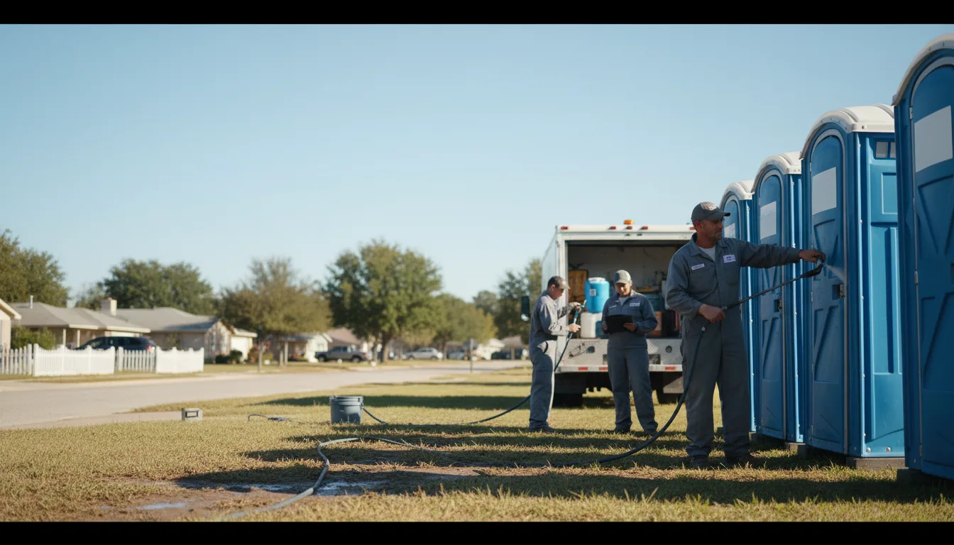 Long-Term Portable Toilet Rental in Saratoga, NC near me